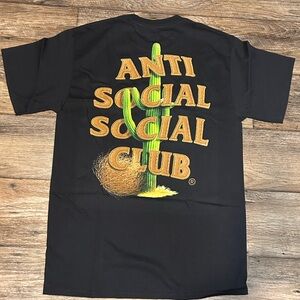 Anti Social Social Club "Cactus Mind Games Tee" Black Size M